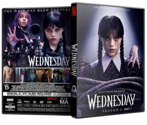 Netflix DVD : Wednesday Series 2 Part 1 DVD