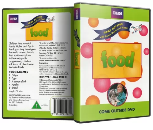 BBC Come Outside - Food - Children's Learning DVD