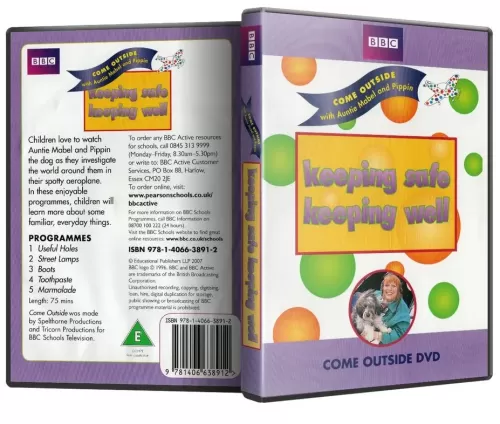 BBC Come Outside - Keeping Safe Keeping Well - Children's Learning DVD