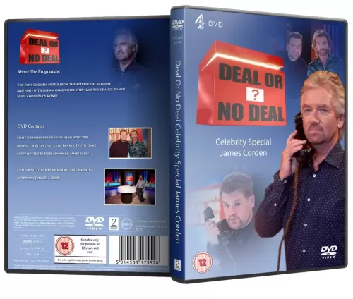 Channel 4 DVD : Deal Or No Deal Celebrity Special James Corden 2015 DVD