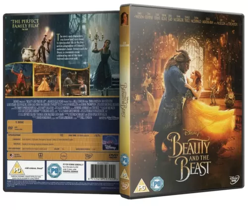 Disney DVD : Beauty And The Beast 2017 DVD