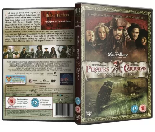 Disney DVD : Pirates of the Caribbean: At World's End DVD