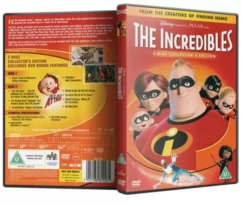 Disney DVD : The Incredibles DVD