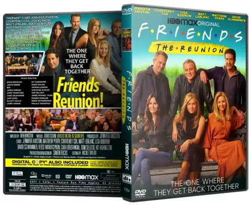 HBO Max DVD - Friends: The Reunion DVD
