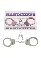 Party Supplies : Metal Handcuffs with Keys