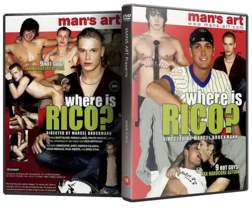 Adult DVD - Man's Art : Where Is Rico? DVD