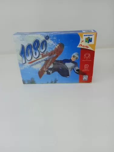 N64 Reproduction Box : 1080° Snowboarding USA Nintendo 64 Reproduction Box 