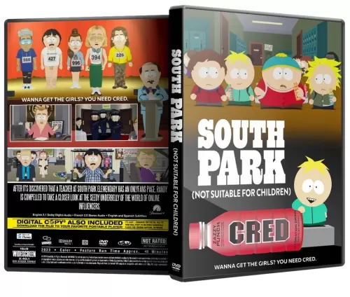 Paramount Plus DVD : South Park (Not Suitable for Children) DVD