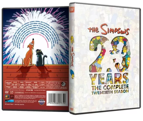 DVD - The Simpsons : Series 20 DVD