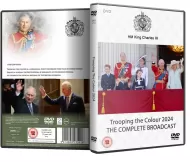 Royal DVD : HM The King : Trooping The Colour 2024 DVD