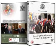 Royal DVD : HM The King : Trooping The Colour 2024 The Kings Birthday Parade DVD