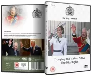 Royal DVD : HM The King : Trooping The Colour 2024 The Highlights DVD