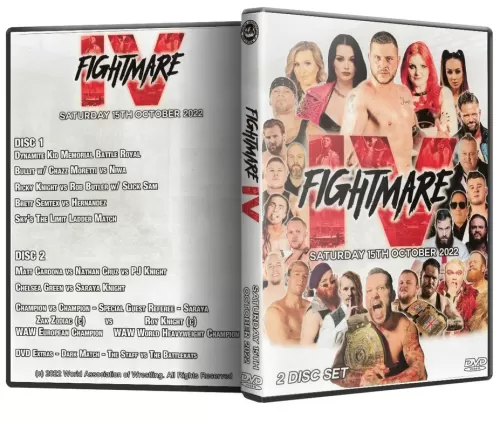 Sports DVD : WAW Wrestling - Fightmare 4 DVD