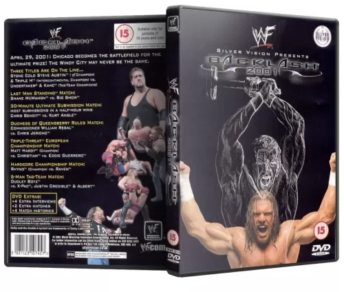 Sports DVD : WWF Backlash 2001 DVD