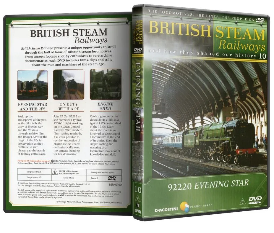 Railways DVD - British Steam Railways Volume 10 DVD