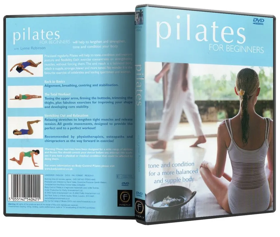  Pilates for Beginners DVD Set: includes Pilates